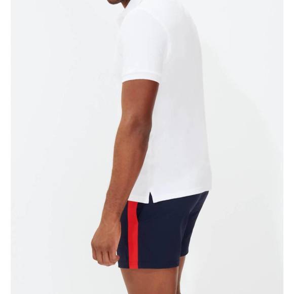 NEW VILEBREQUIN men's pacific terry polo shirt in white - Picture 2 of 3